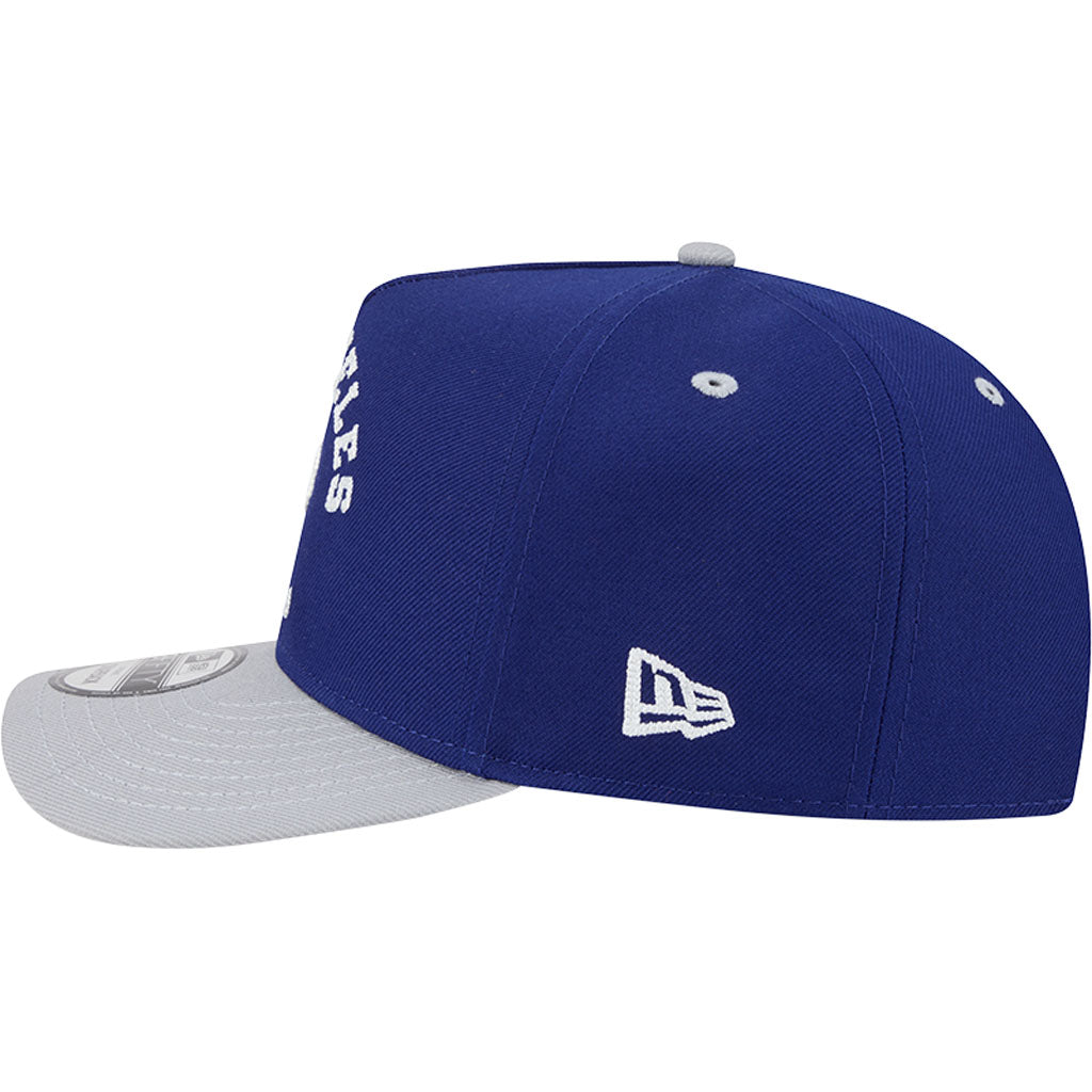 MLB Los Angeles Dodgers New Era Arched 9FIFTY A-Frame Snapback Hat - Blue