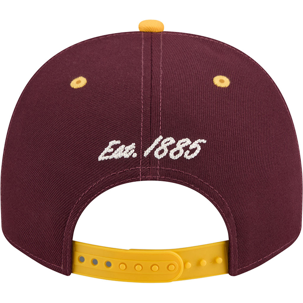 NCAA Arizona State Sun Devils New Era Arched 9FIFTY A-Frame Snapback Hat - Maroon