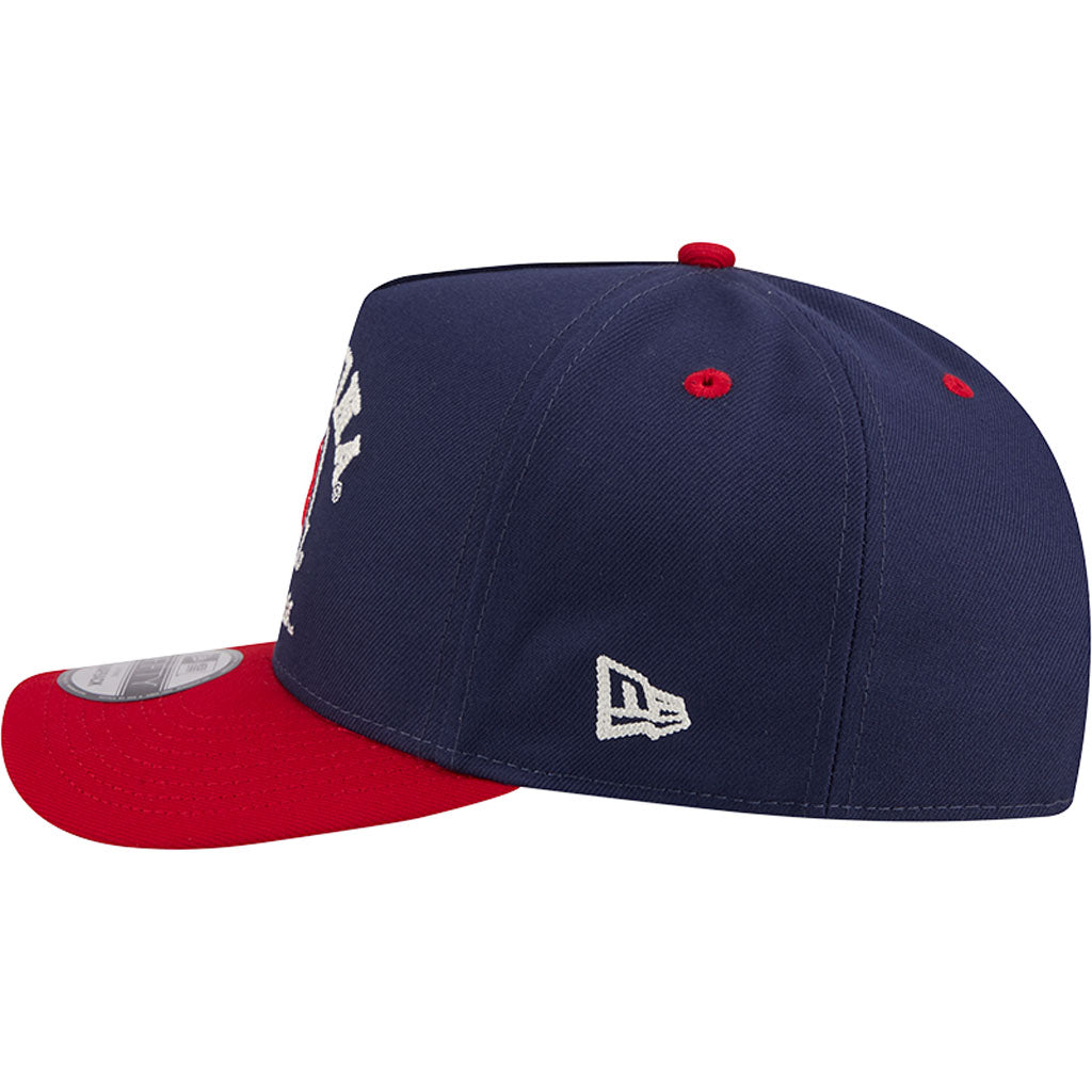 NCAA Arizona Wildcats New Era Arched 9FIFTY A-Frame Snapback Hat - Navy