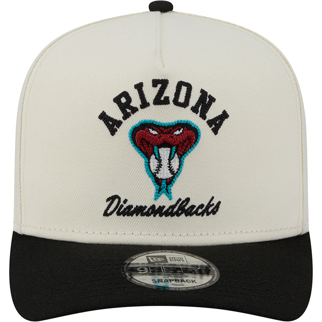 MLB Arizona Diamondbacks New Era Arched 9FIFTY A-Frame Snapback Hat - Cream