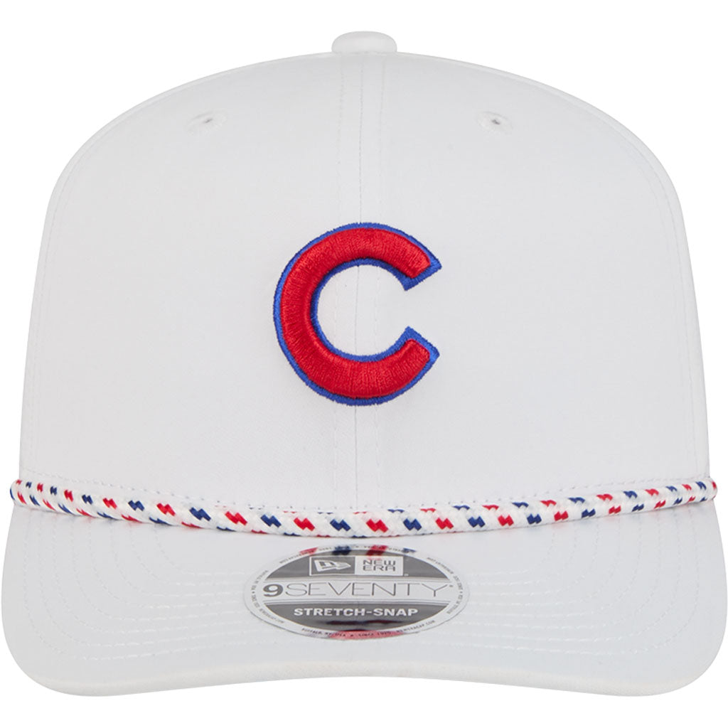 MLB Chicago Cubs New Era Sport 9SEVENTY Stretch Snapback Hat - White