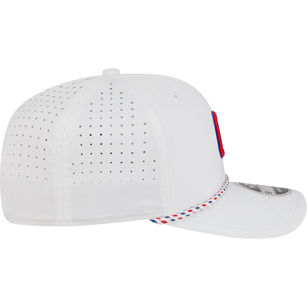 MLB Chicago Cubs New Era Sport 9SEVENTY Stretch Snapback Hat - White