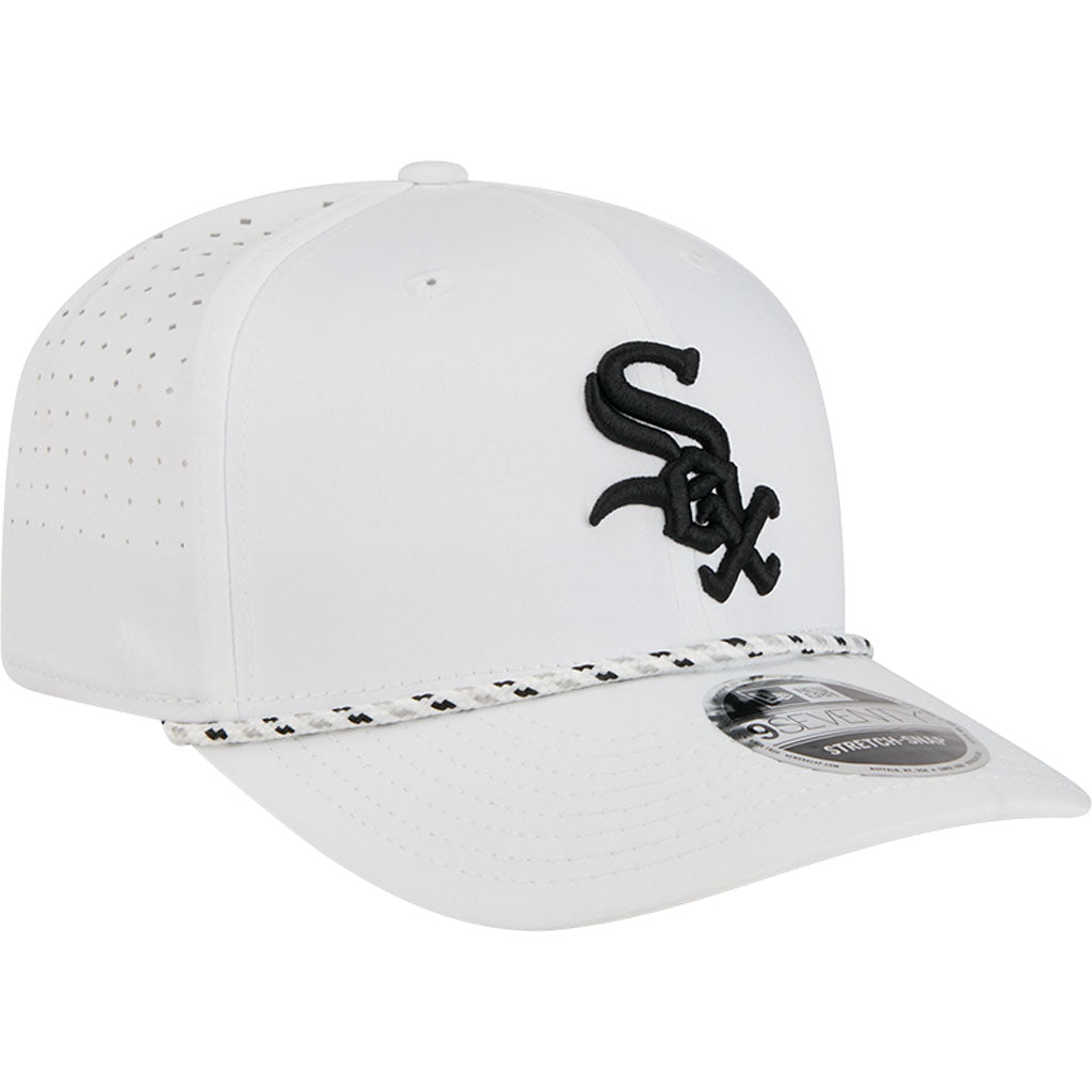 MLB Chicago White Sox New Era Sport 9SEVENTY Stretch Snapback Hat - White