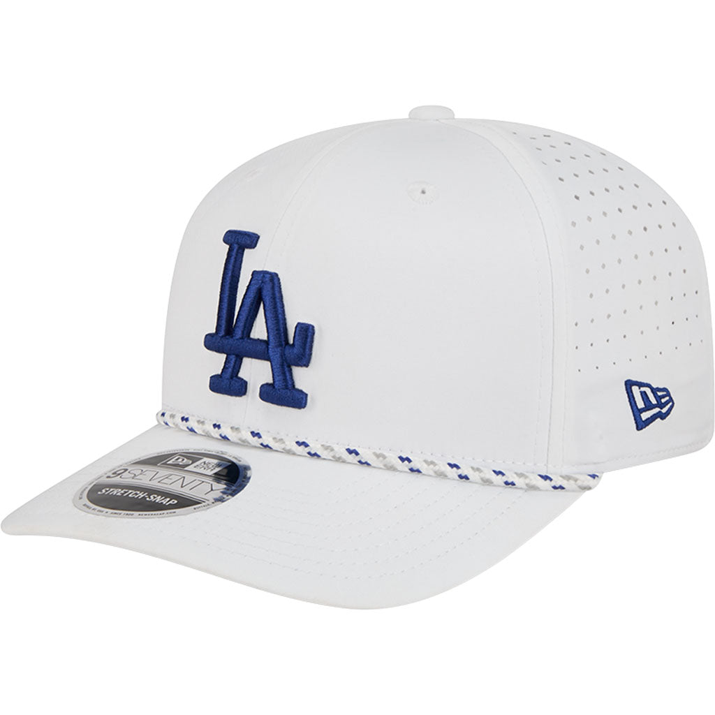 MLB Los Angeles Dodgers New Era Sport 9SEVENTY Stretch Snapback Hat - White