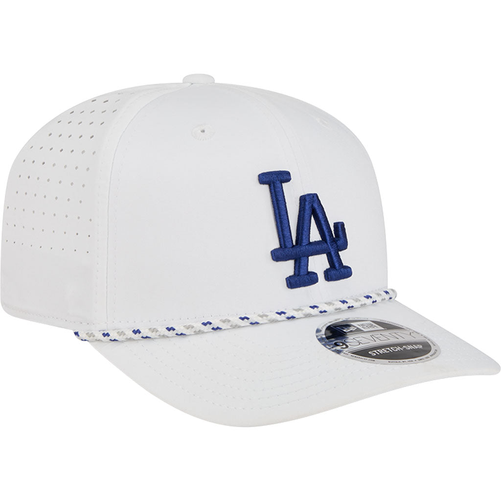 MLB Los Angeles Dodgers New Era Sport 9SEVENTY Stretch Snapback Hat - White