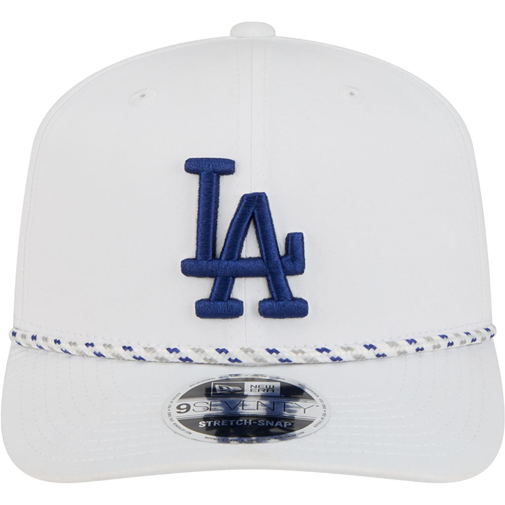 MLB Los Angeles Dodgers New Era Sport 9SEVENTY Stretch Snapback Hat - White