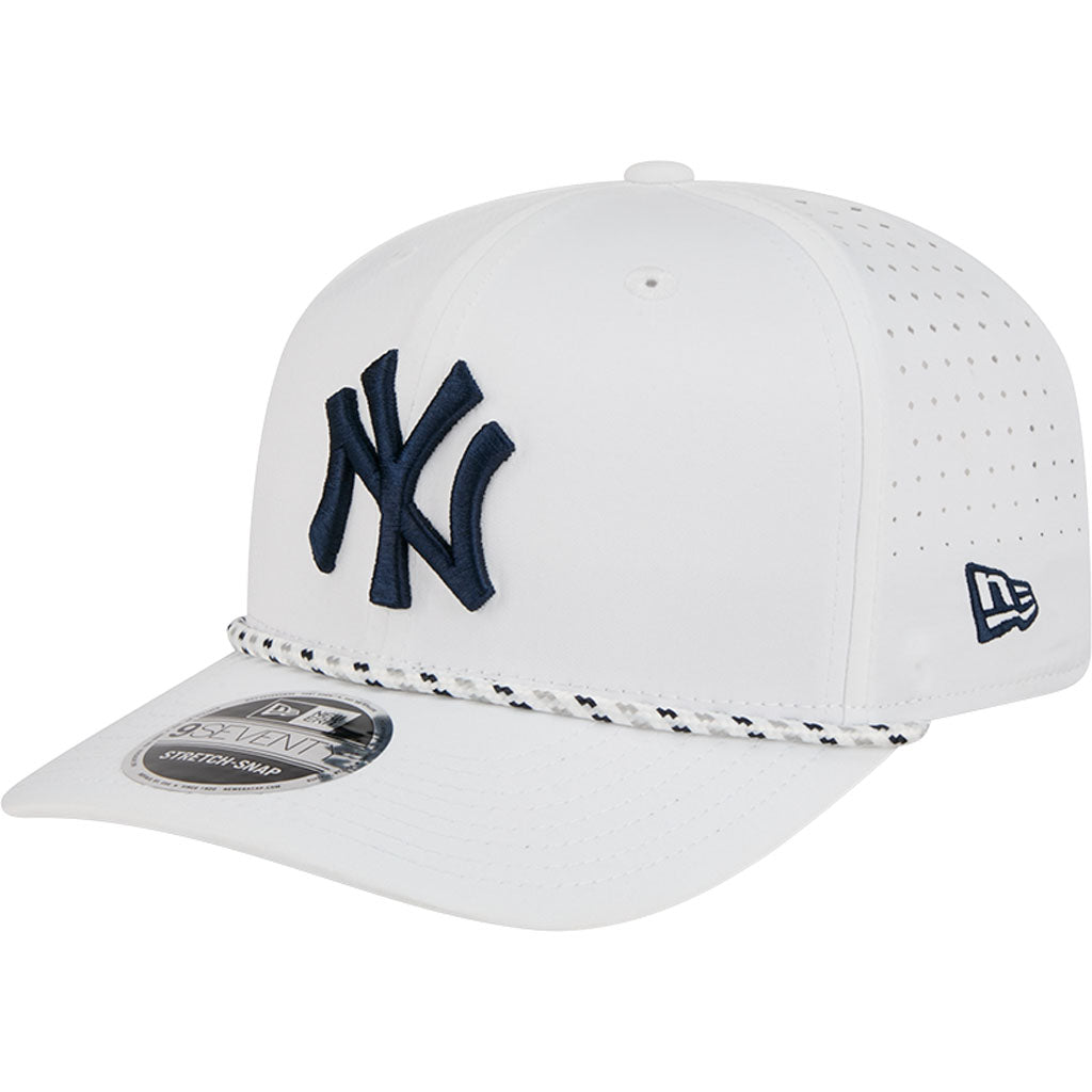 MLB New York Yankees New Era Sport 9SEVENTY Stretch Snapback Hat - White