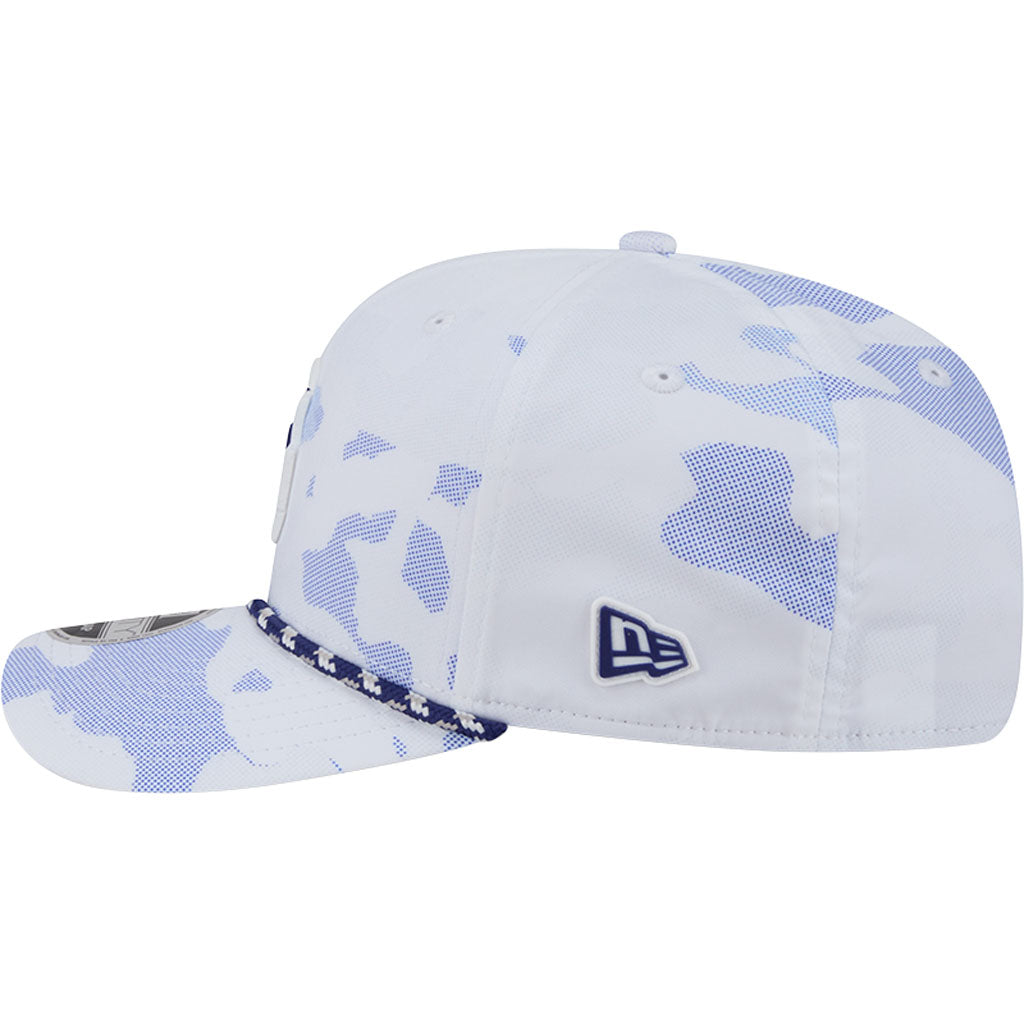 MLB Los Angeles Dodgers New Era Camo Rope 9SEVENTY Stretch Snap Hat