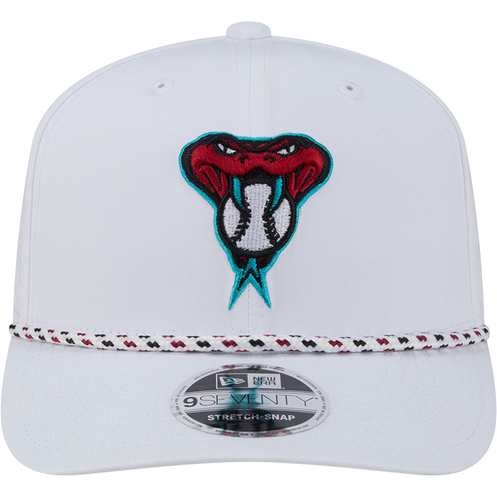 MLB Arizona Diamondbacks New Era Sport 9SEVENTY Stretch Snapback Hat - White