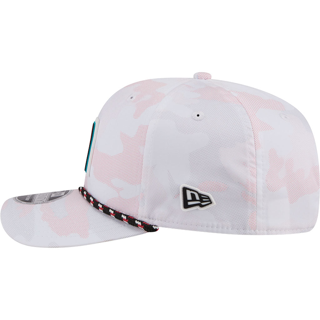 MLB Arizona Diamondbacks New Era Camo Rope 9SEVENTY Stretch Snap Hat