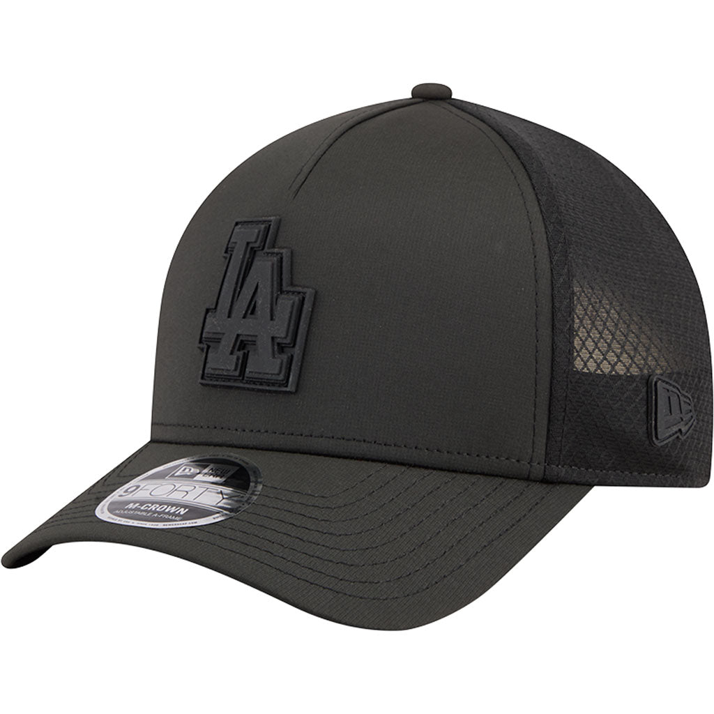 MLB Los Angeles Dodgers New Era Arched 9FORTY M-Crown Snapback Hat - Black