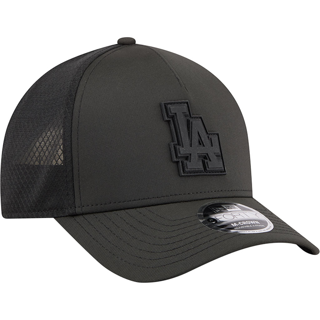 MLB Los Angeles Dodgers New Era Arched 9FORTY M-Crown Snapback Hat - Black