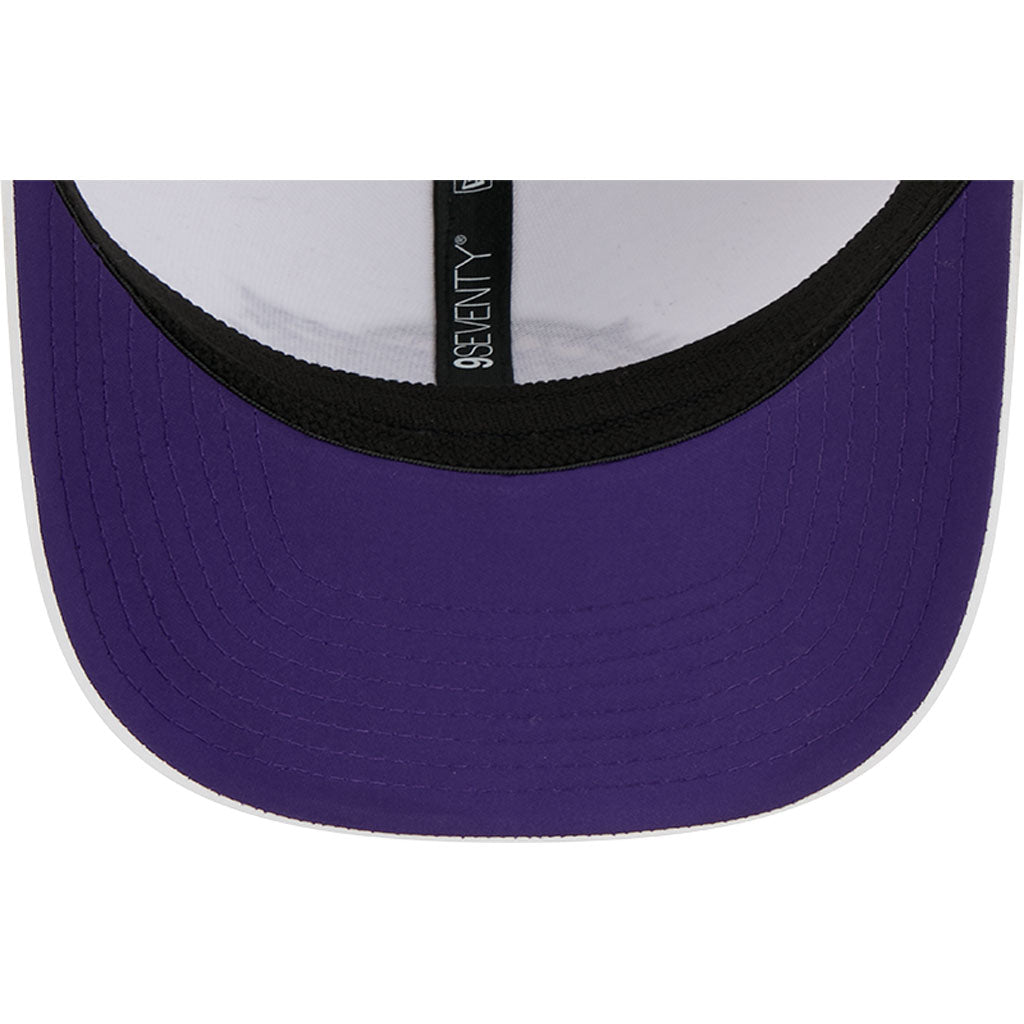 NBA Los Angeles Lakers New Era Sport 9SEVENTY Stretch Snapback Hat - White