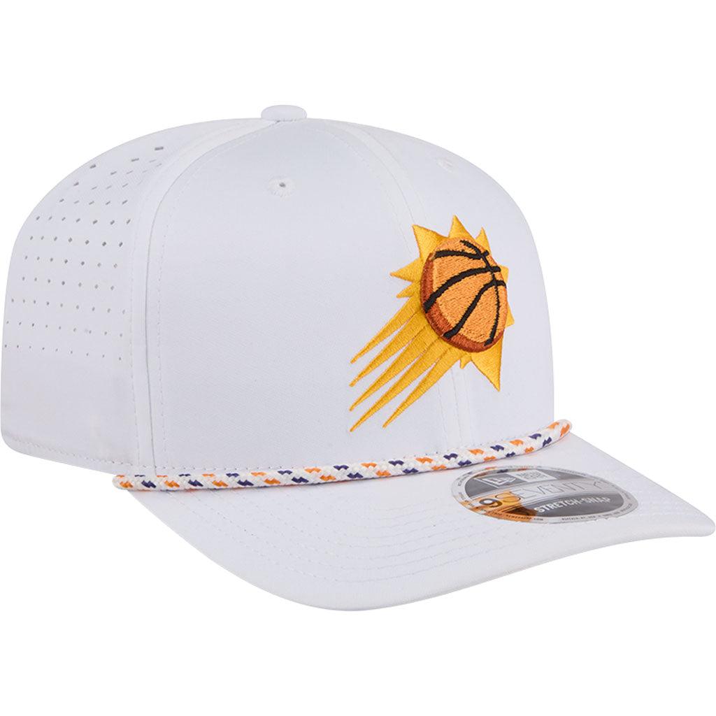 NBA Phoenix Suns New Era Sport 9SEVENTY Stretch Snapback Hat - White