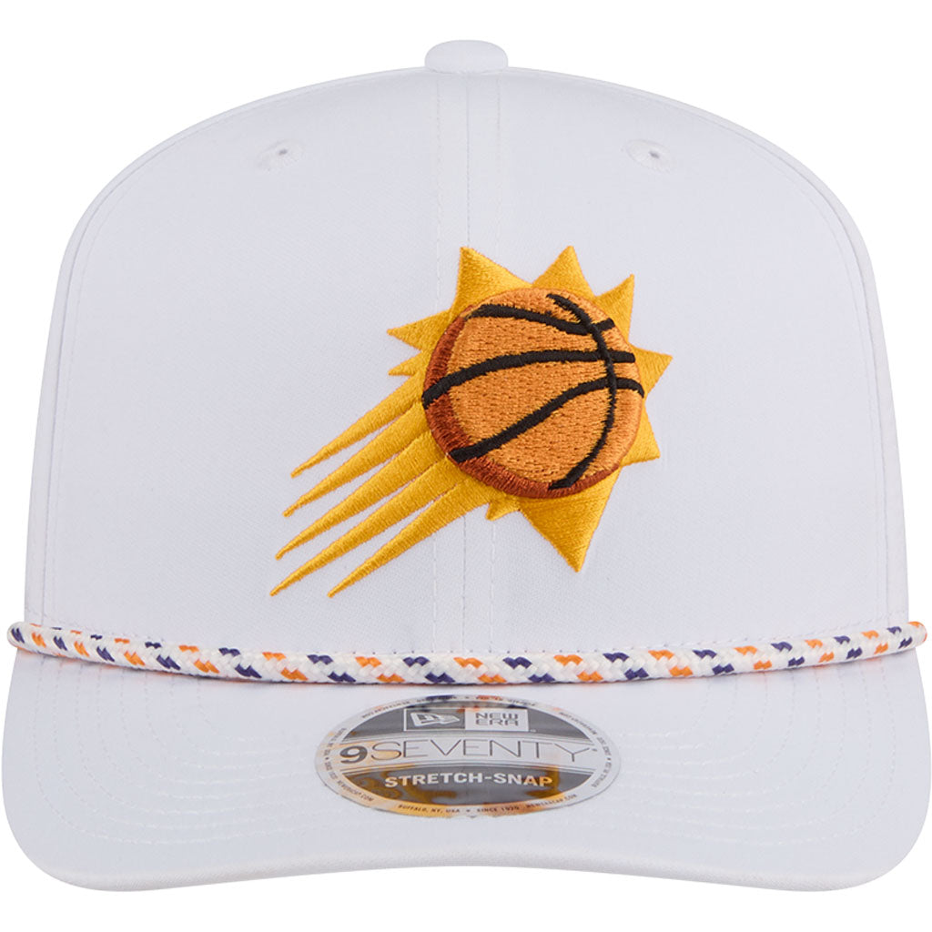 NBA Phoenix Suns New Era Sport 9SEVENTY Stretch Snapback Hat - White