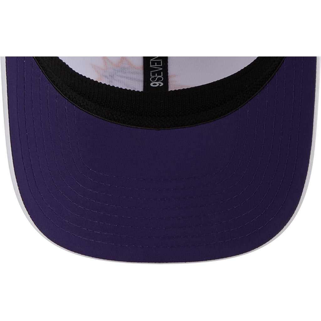 NBA Phoenix Suns New Era Sport 9SEVENTY Stretch Snapback Hat - White