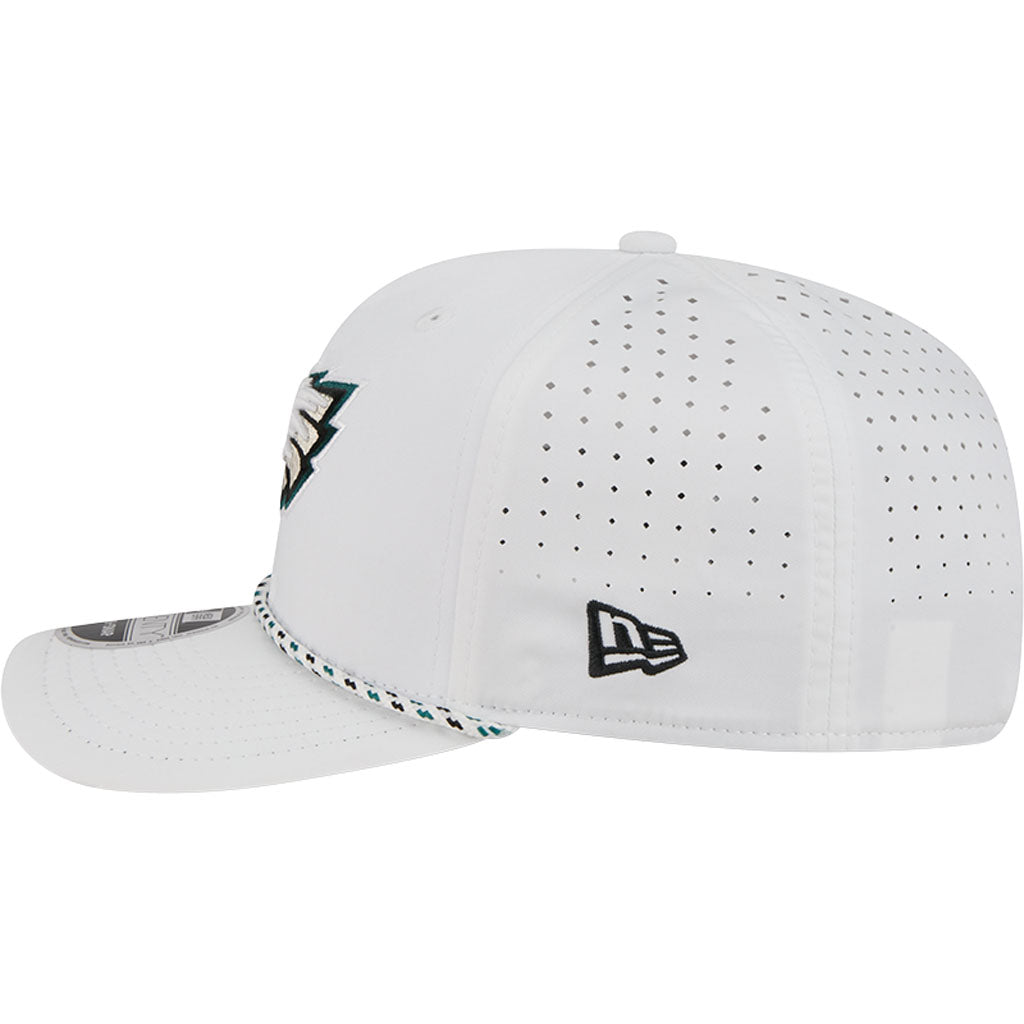 NFL Philadelphia Eagles New Era Sport 9SEVENTY Stretch Snapback Hat - White