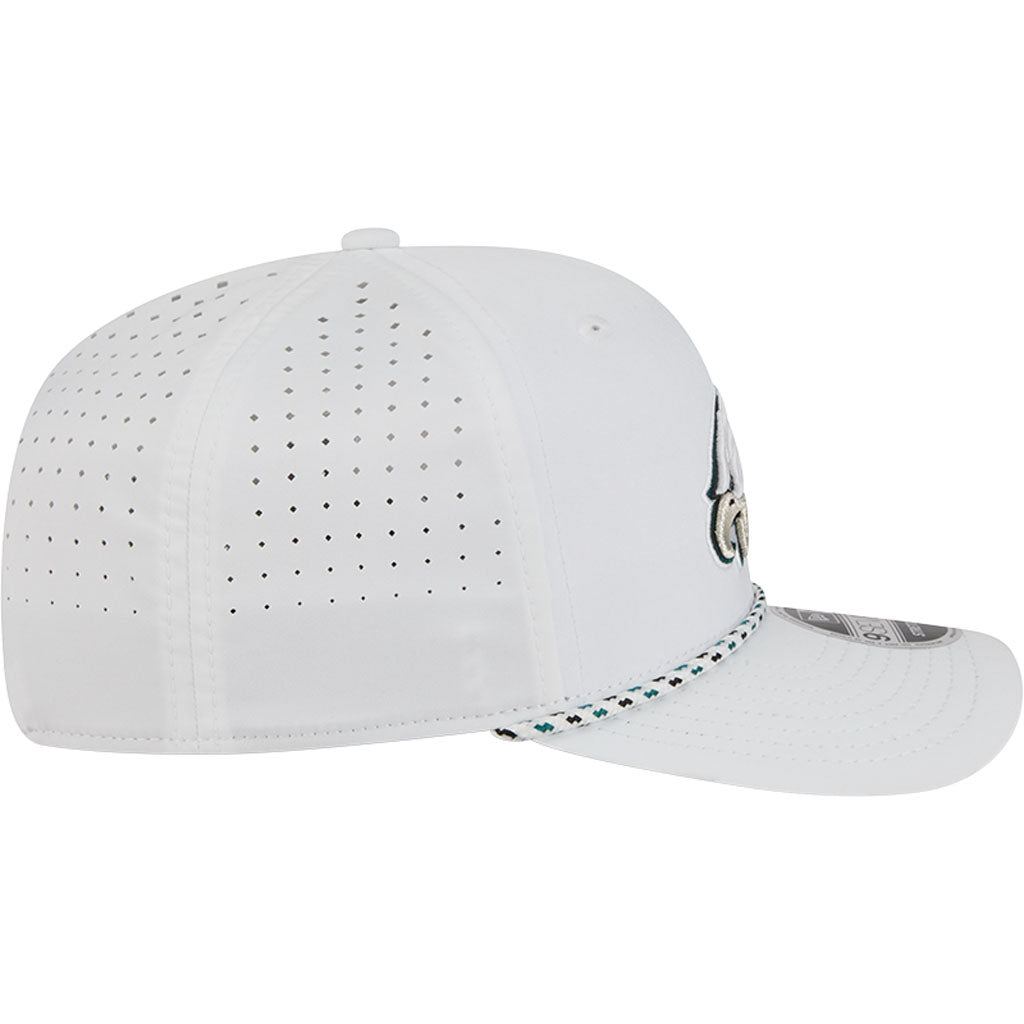 NFL Philadelphia Eagles New Era Sport 9SEVENTY Stretch Snapback Hat - White