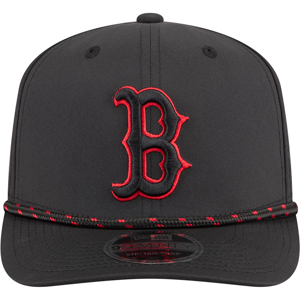 MLB Boston Red Sox New Era Sport 9SEVENTY Stretch Snap Hat - Black