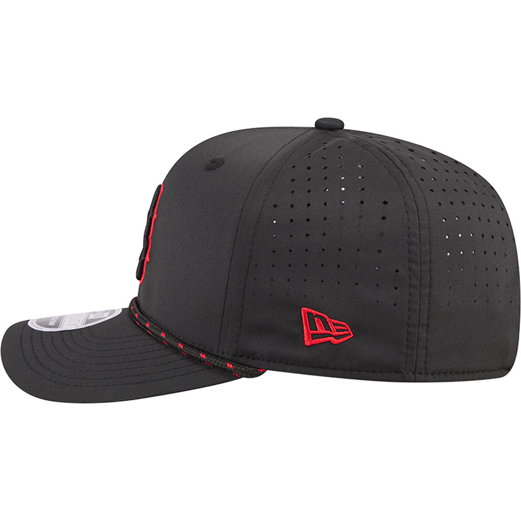 MLB Boston Red Sox New Era Sport 9SEVENTY Stretch Snap Hat - Black