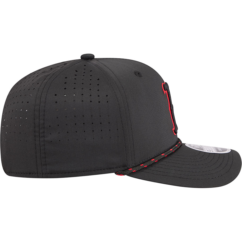 MLB Boston Red Sox New Era Sport 9SEVENTY Stretch Snap Hat - Black