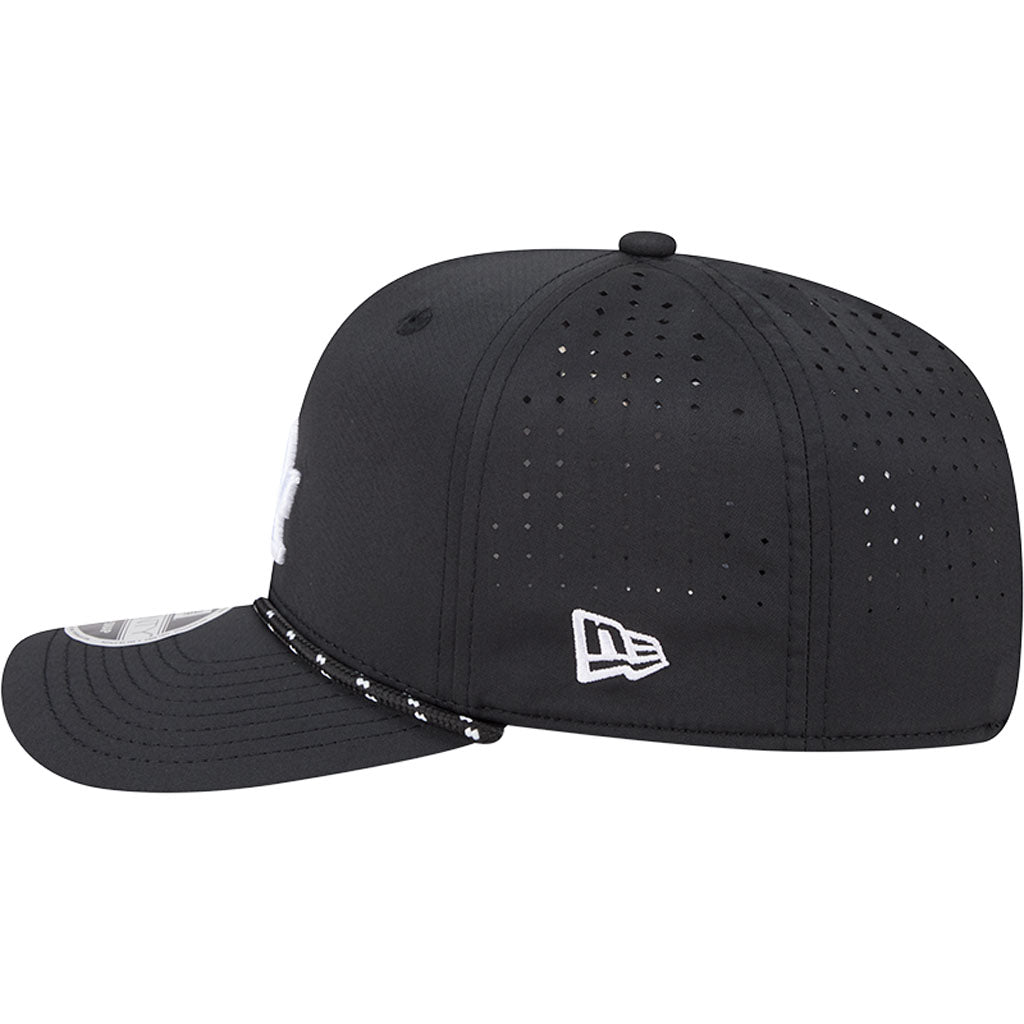 MLB Los Angeles Dodgers New Era Sport 9SEVENTY Stretch Snap Hat - Black
