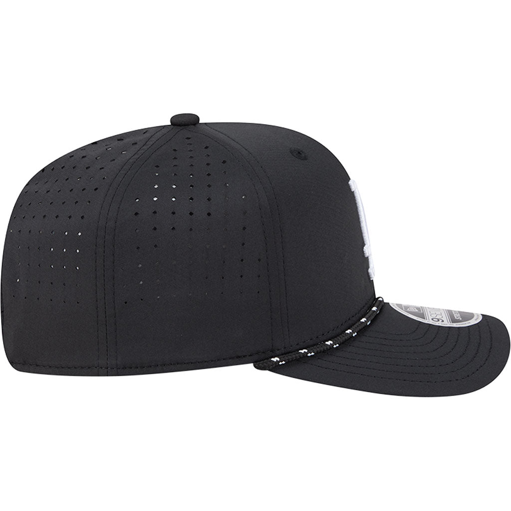 MLB Los Angeles Dodgers New Era Sport 9SEVENTY Stretch Snap Hat - Black