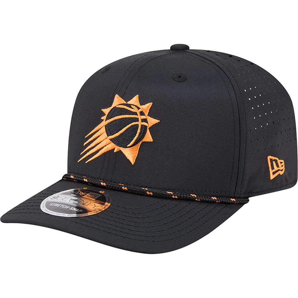 NBA Phoenix Suns New Era Sport 9SEVENTY Stretch Snap Hat - Black