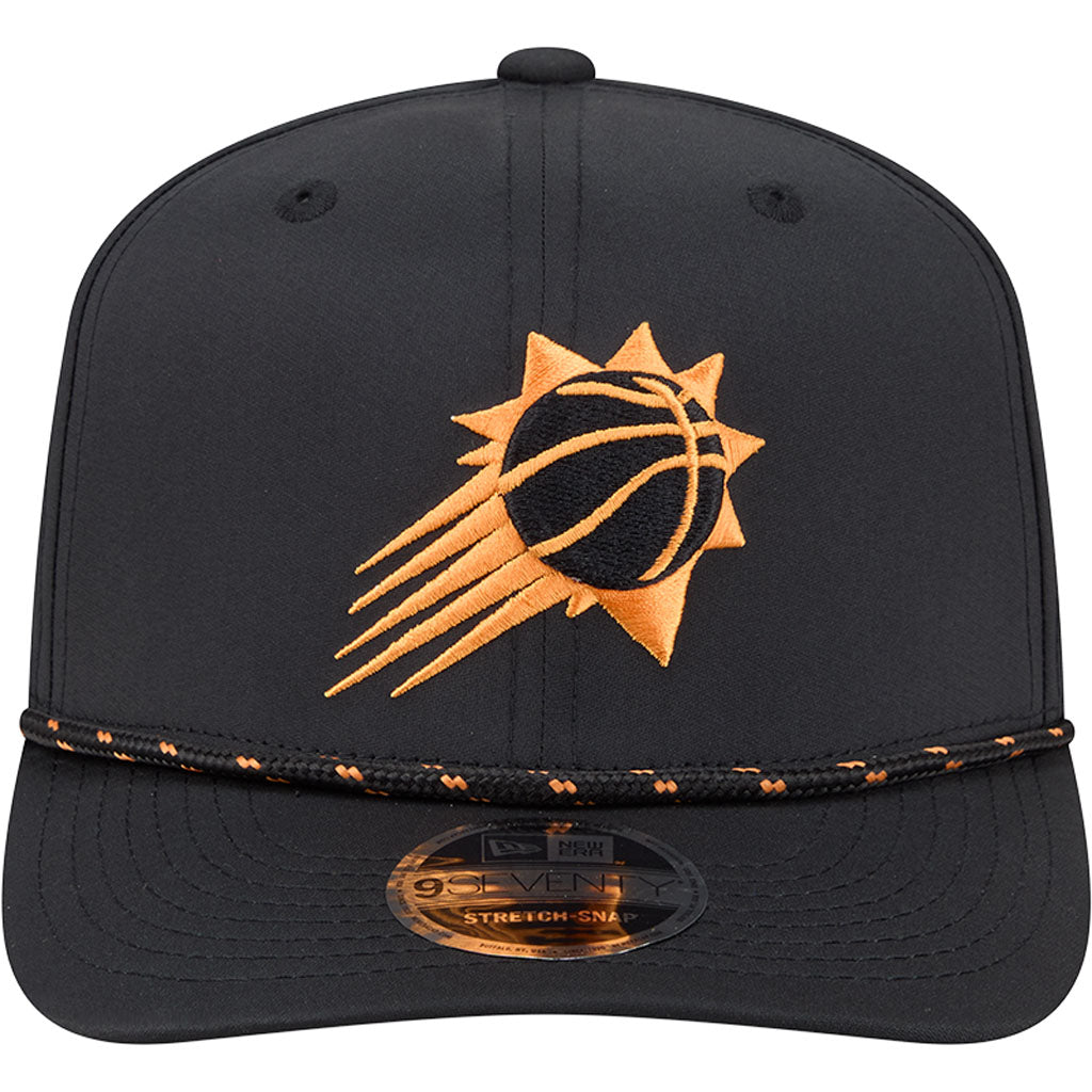 NBA Phoenix Suns New Era Sport 9SEVENTY Stretch Snap Hat - Black