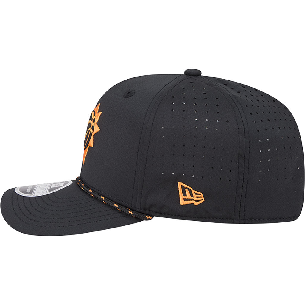 NBA Phoenix Suns New Era Sport 9SEVENTY Stretch Snap Hat - Black