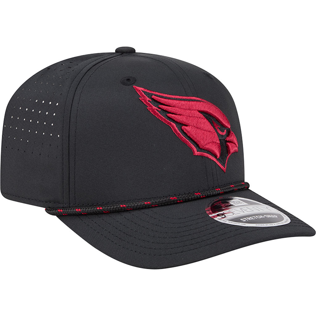 NFL Arizona Cardinals New Era Sport 9SEVENTY Stretch Snap Hat - Black