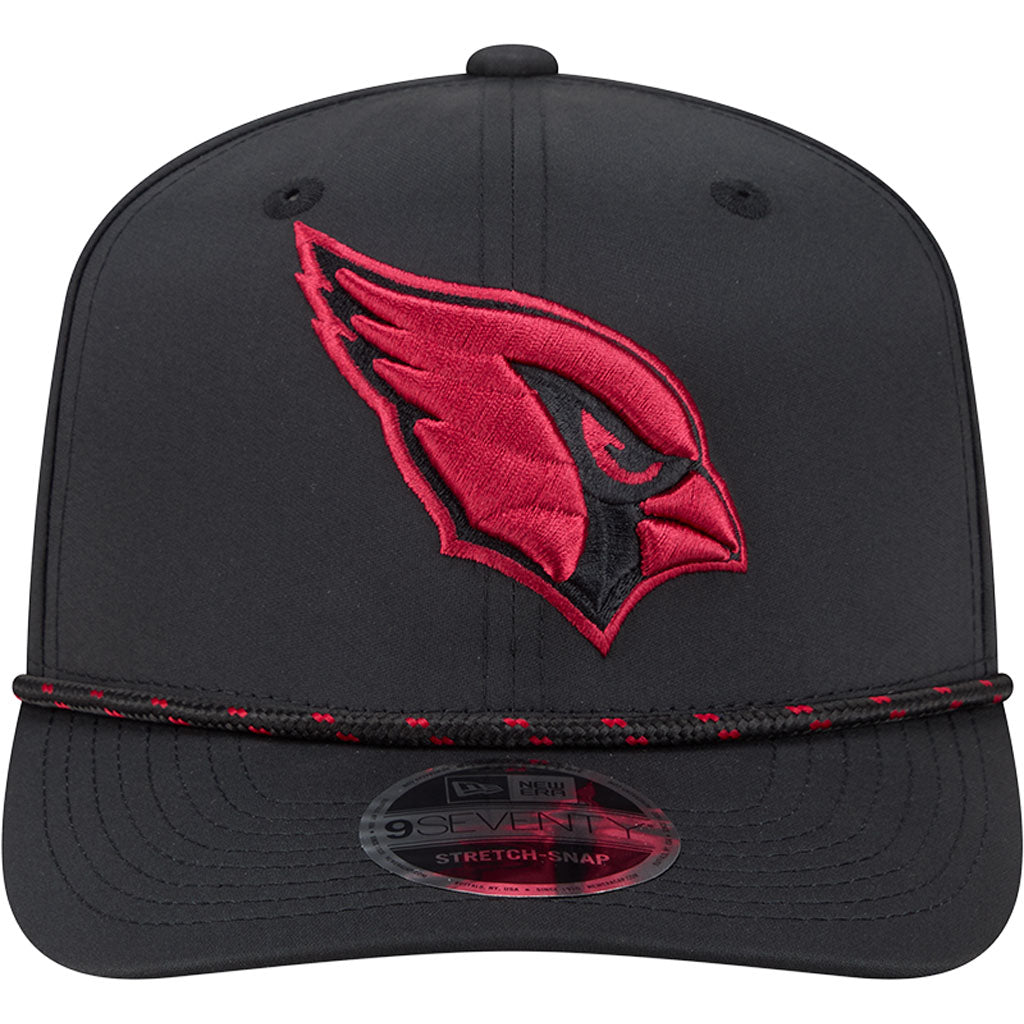 NFL Arizona Cardinals New Era Sport 9SEVENTY Stretch Snap Hat - Black