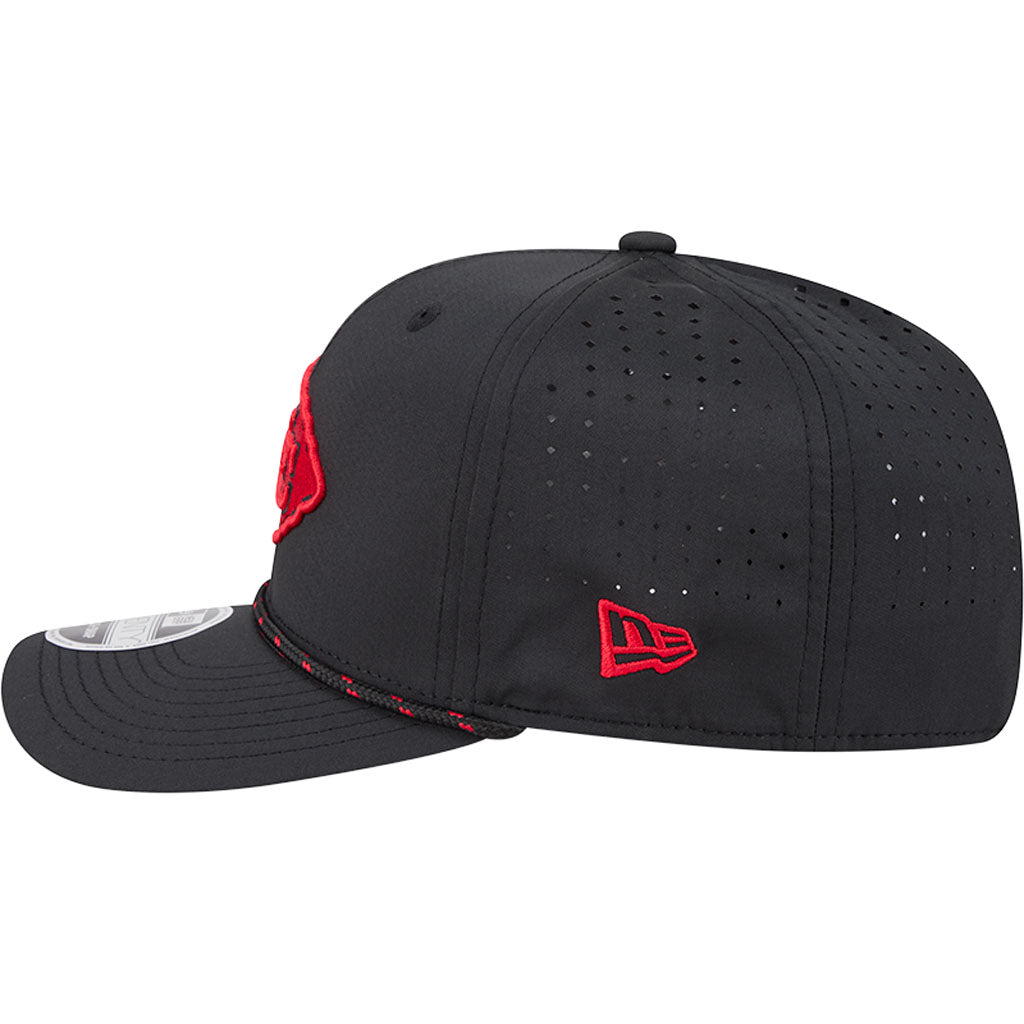 NFL Kansas City Chiefs New Era Sport 9SEVENTY Stretch Snap Hat - Black