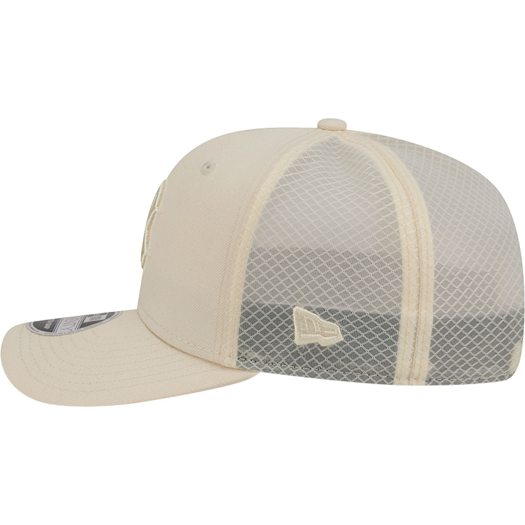 MLB Boston Red Sox New Era Vanilla 9SEVENTY Stretch Snap Hat - Cream