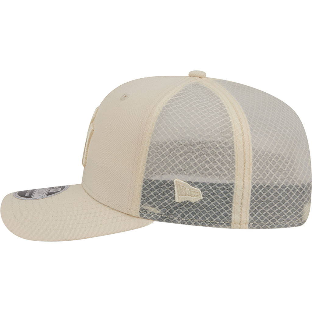 MLB New York Yankees New Era Vanilla 9SEVENTY Stretch Snap Hat - Cream
