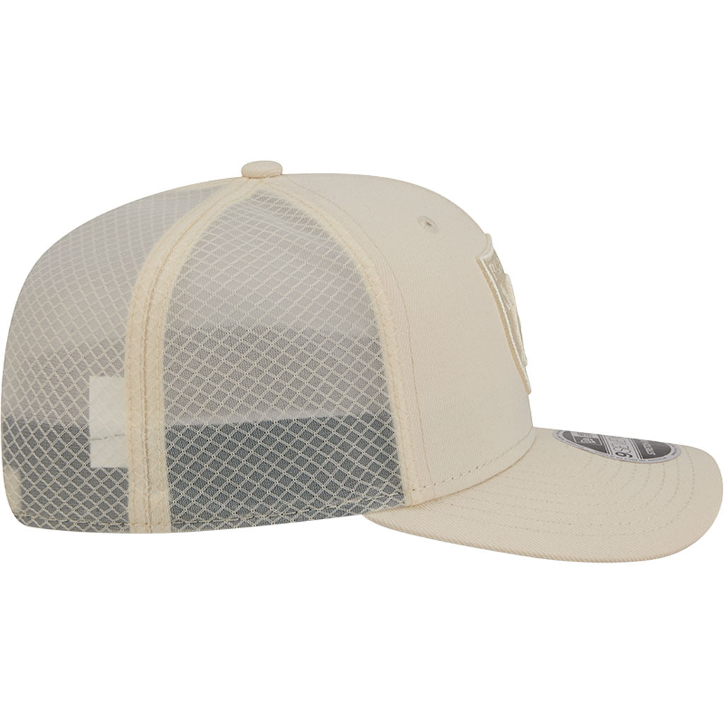 NFL Las Vegas Raiders New Era Vanilla 9SEVENTY Stretch Snap Hat - Cream