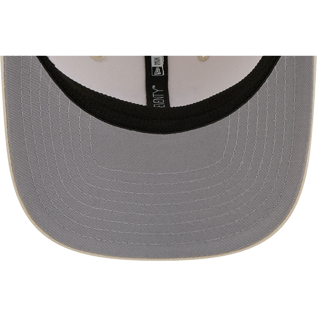 NFL Las Vegas Raiders New Era Vanilla 9SEVENTY Stretch Snap Hat - Cream