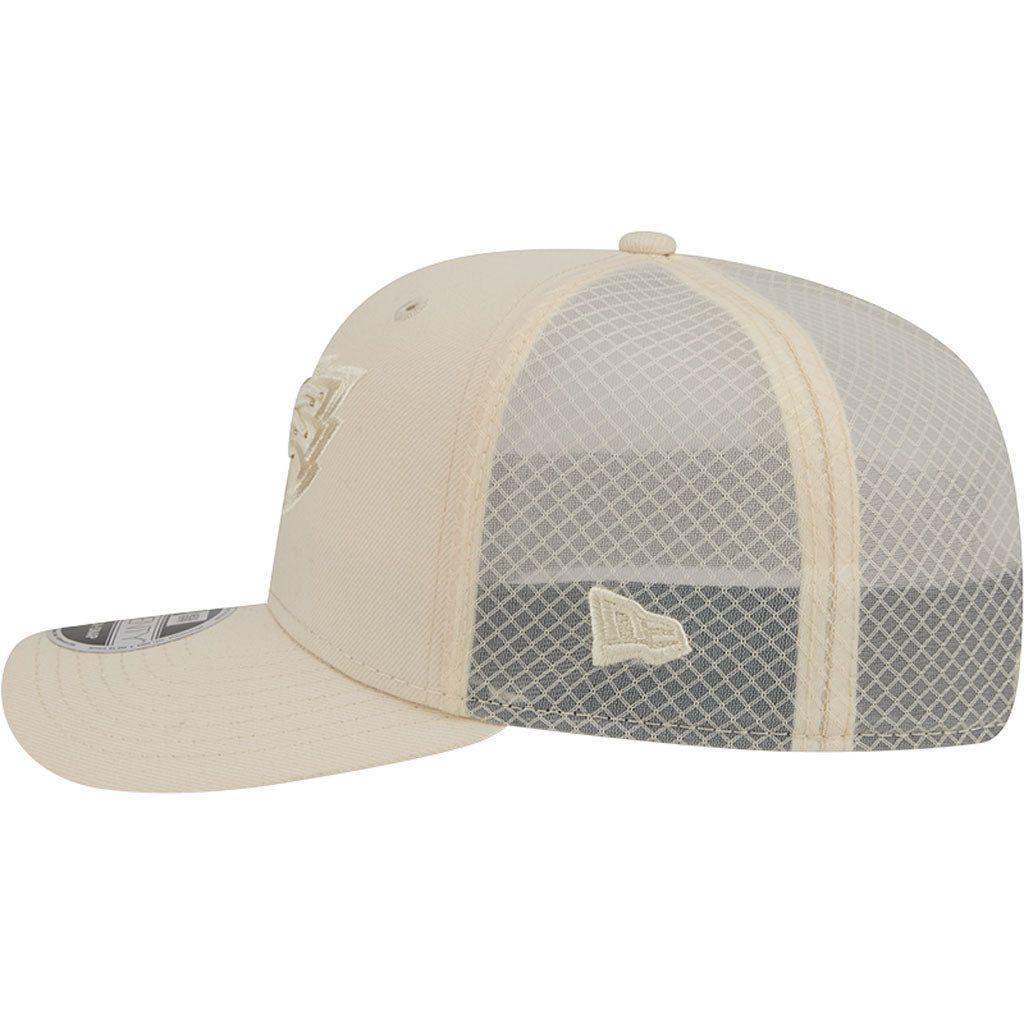 NFL Philadelphia Eagles New Era Vanilla 9SEVENTY Stretch Snap Hat - Cream