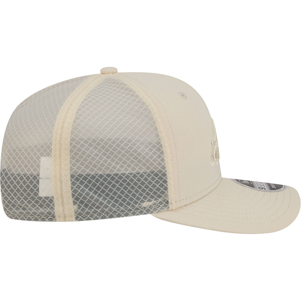 NFL Philadelphia Eagles New Era Vanilla 9SEVENTY Stretch Snap Hat - Cream