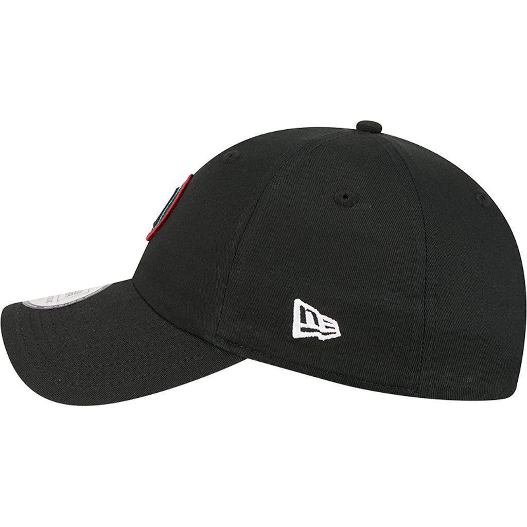 MLB Arizona Diamondbacks New Era Sparkle Casual Classic Adjustable Hat - Black