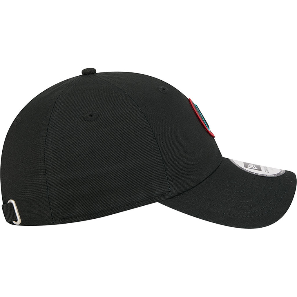 MLB Arizona Diamondbacks New Era Sparkle Casual Classic Adjustable Hat - Black