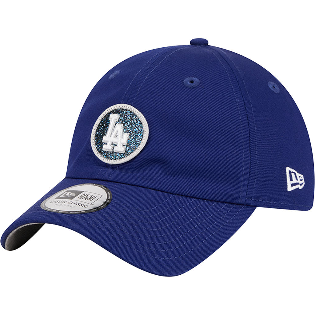 MLB Los Angeles Dodgers New Era Sparkle Casual Classic Adjustable Hat - Blue