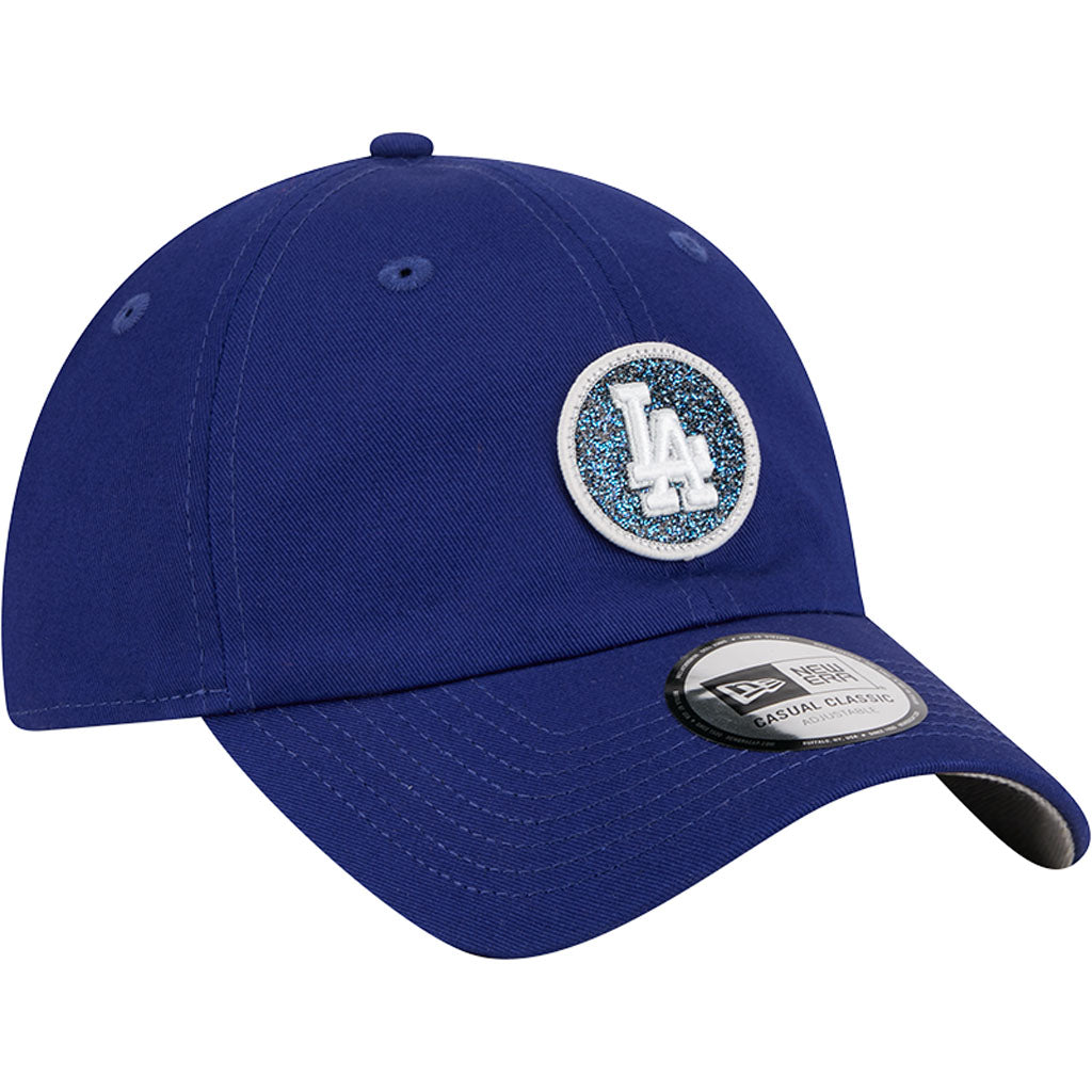 MLB Los Angeles Dodgers New Era Sparkle Casual Classic Adjustable Hat - Blue