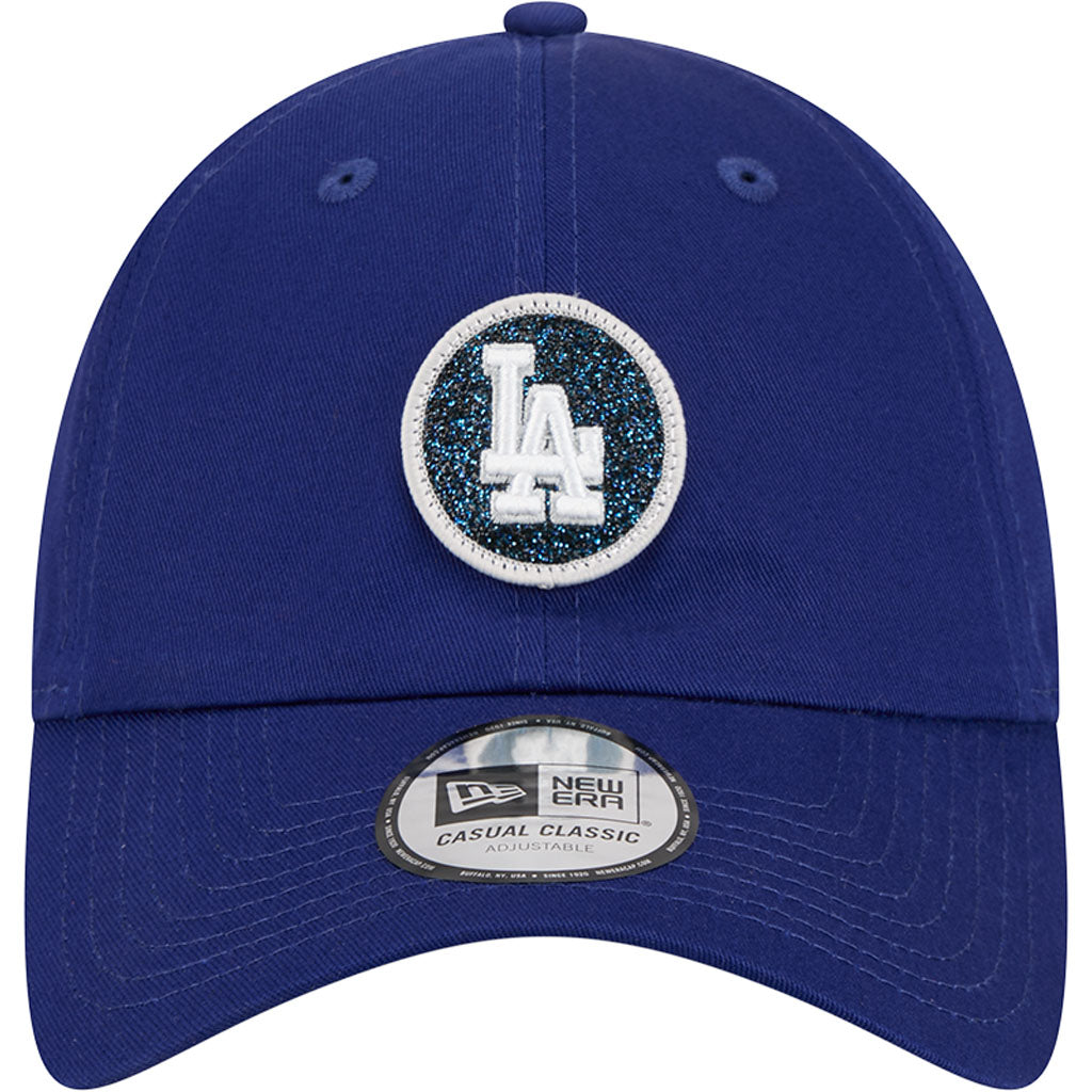 MLB Los Angeles Dodgers New Era Sparkle Casual Classic Adjustable Hat - Blue