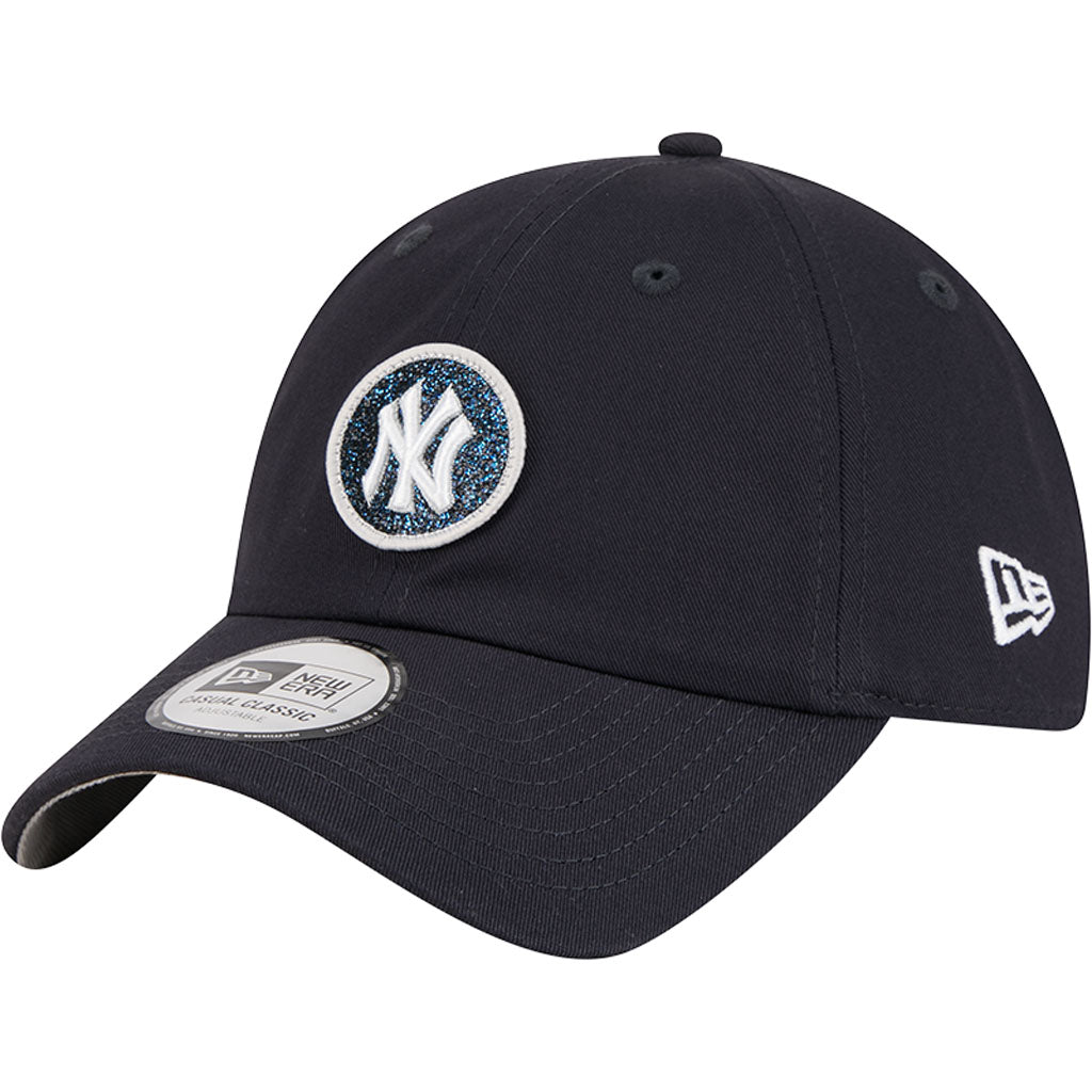 MLB New York Yankees New Era Sparkle Casual Classic Adjustable Hat - Navy