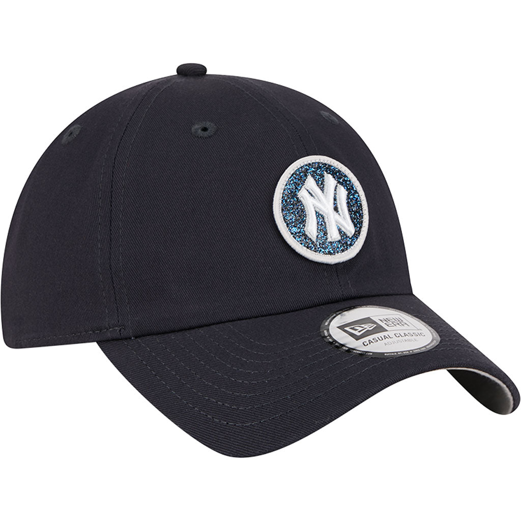 MLB New York Yankees New Era Sparkle Casual Classic Adjustable Hat - Navy