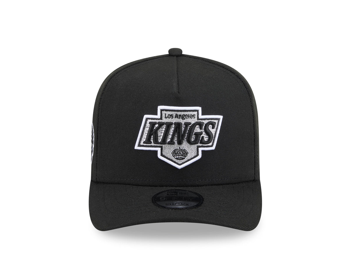 NHL Los Angeles Kings New Era OTC 9FIFTY A-Frame Snapback Hat- Black