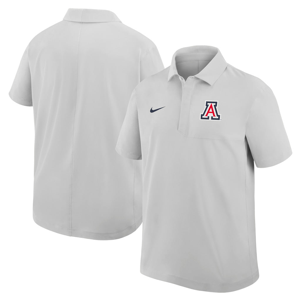 NCAA Arizona Wildcats Nike Dri-Fit Woven Polo - Gray