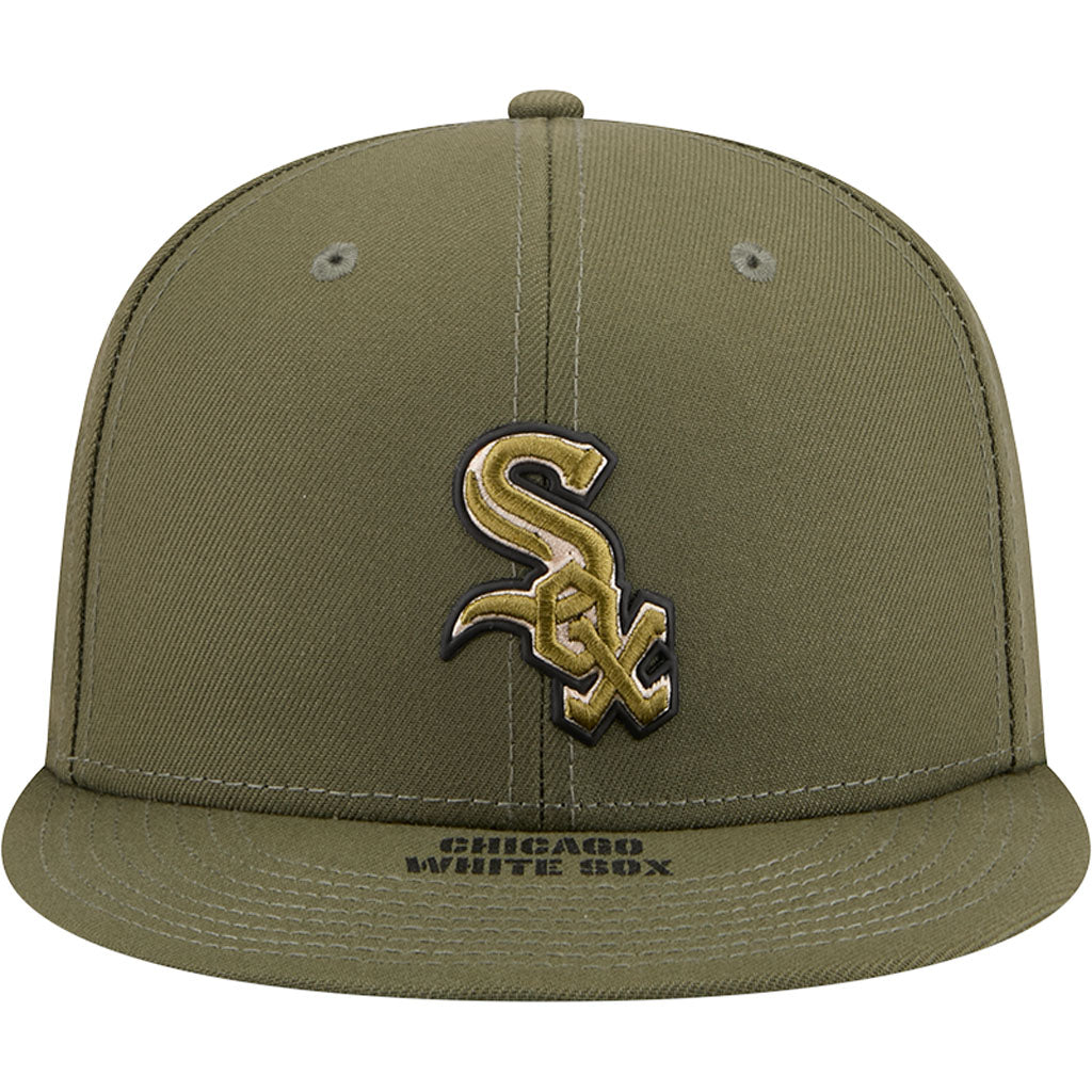 MLB Chicago White Sox New Era 2026 Armed Forces Day 59FIFTY Fitted Hat - Green