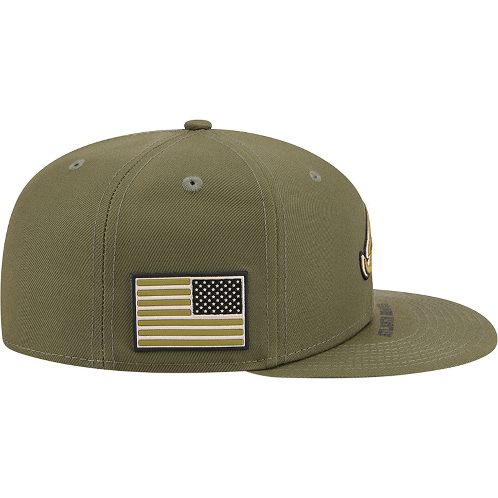 MLB Atlanta Braves New Era 2026 Armed Forces Day 59FIFTY Fitted Hat - Green